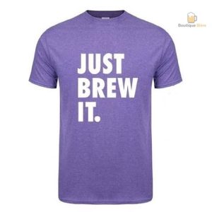 T-Shirt "Just Brew It" pour les passionnés de houblon