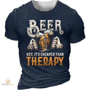 T-Shirt humoristique sur le thème de la bière