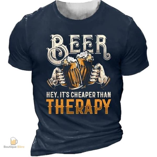 T-Shirt humoristique sur le thème de la bière