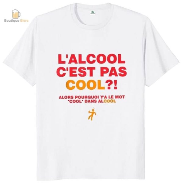 T-Shirt décontracté pour les passionnés de bière