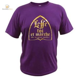 T-Shirt Leffe Toi Et Marche, parfait pour les sorties