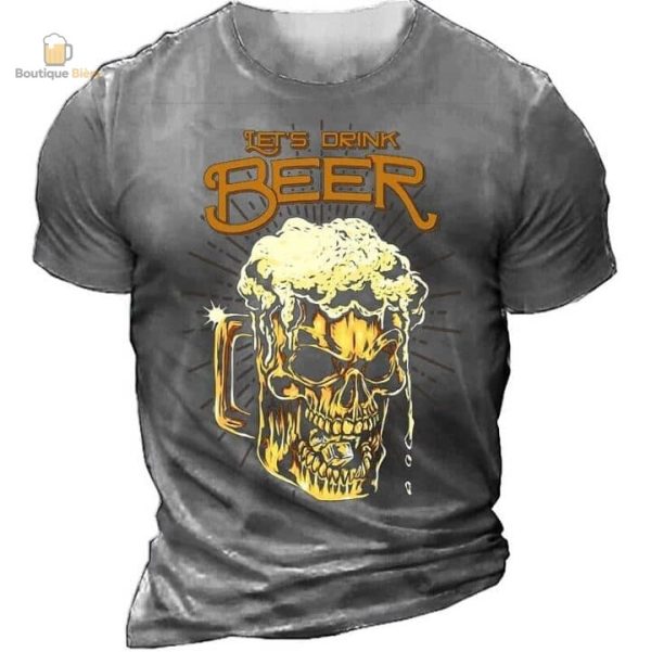 T-Shirt humoristique sur le thème de la bière