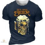T-Shirt confortable avec slogan sur la bière