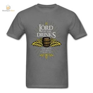 T-Shirt Lord Of The Drinks pour les amateurs de bière