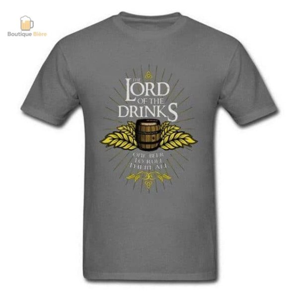 T-Shirt Lord Of The Drinks pour les amateurs de bière