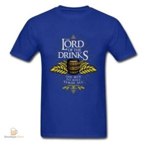 T-Shirt avec un slogan amusant sur la bière