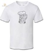 T-Shirt humoristique pour les passionnés de bière, motif accrocheur