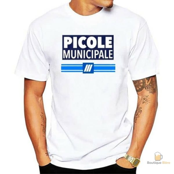 T-Shirt Bière avec design Picole Municipale original