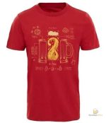 T-Shirt Bière Secret De Bière, design original et amusant