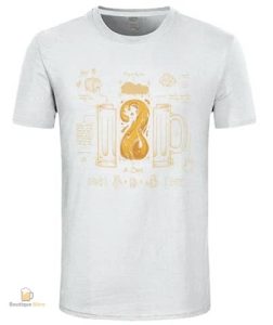 T-Shirt tendance avec un clin d'œil à la bière