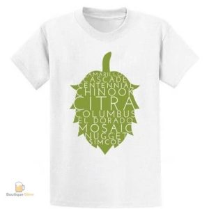 T-Shirt Houblons pour amateurs de bière