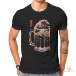 T-Shirt Vague De Bière, design original pour les amateurs de bière