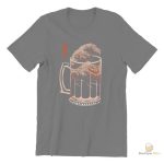 T-Shirt pour hommes, motif bière unique et tendance