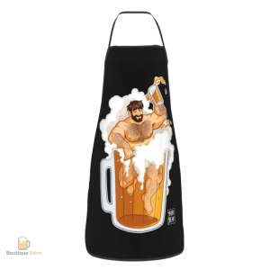 Tablier Bain De Bière, accessoire idéal pour les amateurs de bière