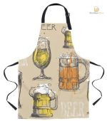 Tablier Chopes de Bière pour amateurs de bière