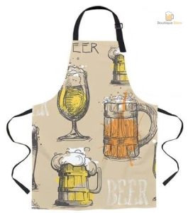 Tablier Chopes de Bière pour amateurs de bière