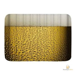 Tapis de bain Bulles de Bière pour une touche humoristique