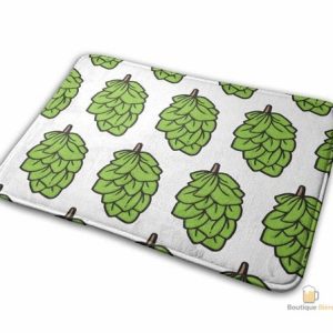 Tapis de bain feuilles de houblon