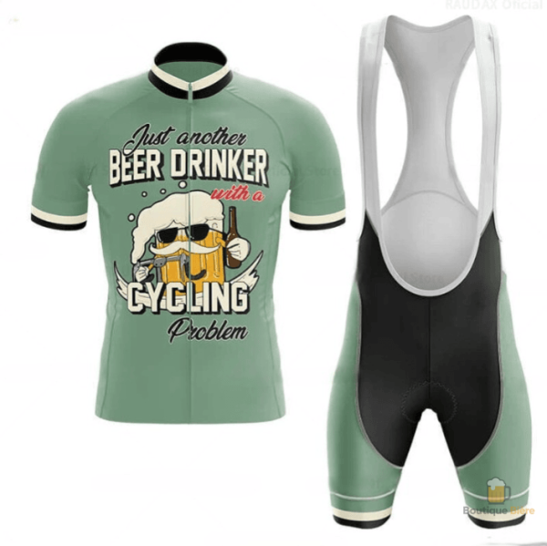 Tenue cycliste Just Another Beer Drinker pour passionnés de bière