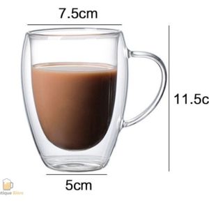 Verre à bière 35 cl avec anse