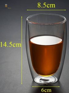 Verre à bière double paroi 45 cl élégant et fonctionnel