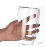 Verre à bière isolé, design à double paroi pour une meilleure expérience