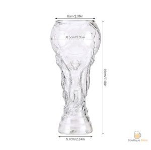 Verre à bière 45 cl pour les fans de football