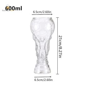 Verre à bière 60 cl pour les passionnés de football