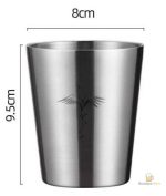 Verre double paroi en acier inoxydable