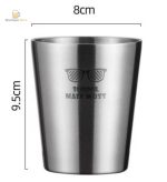 Accessoire pour bière, verre résistant et moderne