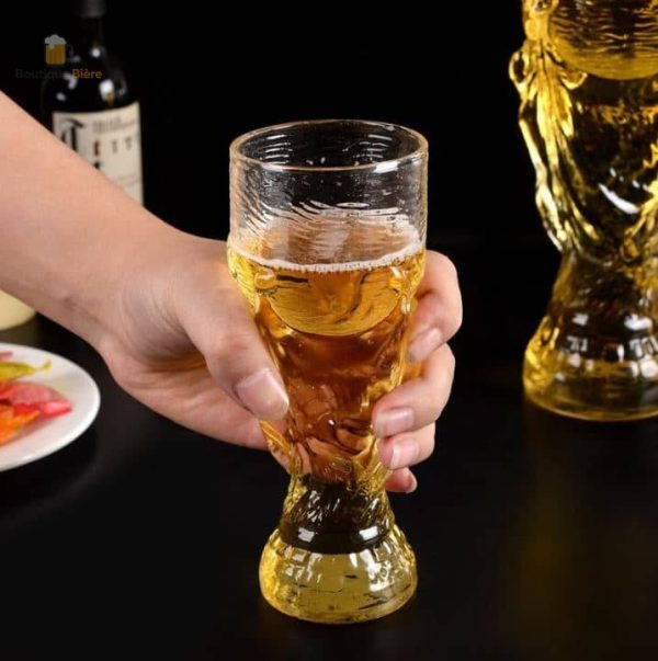 Verre décoratif pour amateurs de bière